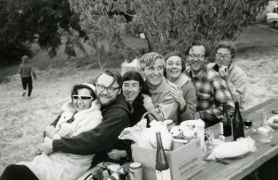 Picnic at friends' vineyard (~1968)