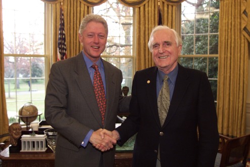 Congrats from President Clinton upon receiving the National Medal of Technology (2000)