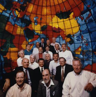 Doug (center) at Arpanet founders anniversary event